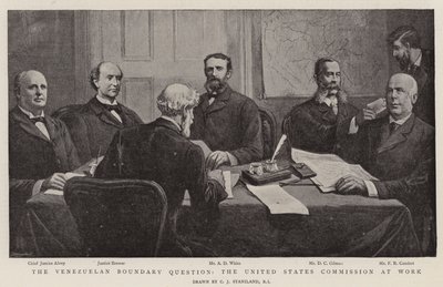 ベネズエラ境界問題、米国労働委員会 作： Charles J. Staniland